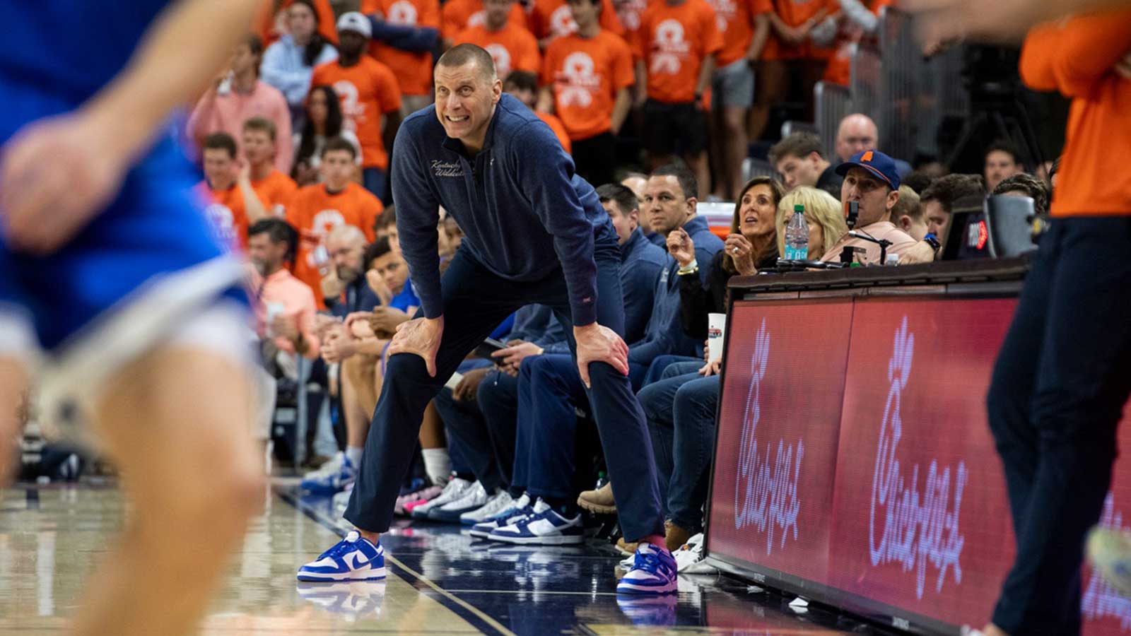 Mark Pope caught saying Kentucky got ‘cheated’ in Auburn loss