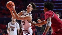 Illinois Fighting Illini guard Keaton Wagler (23) drives the ball to the basket during the first half against the Indiana Hoosiers at State Farm Center.