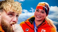 Jake Paul and Jutta Leerdam