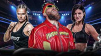 Ronda Rousey, Jake Paul, and Gina Carano