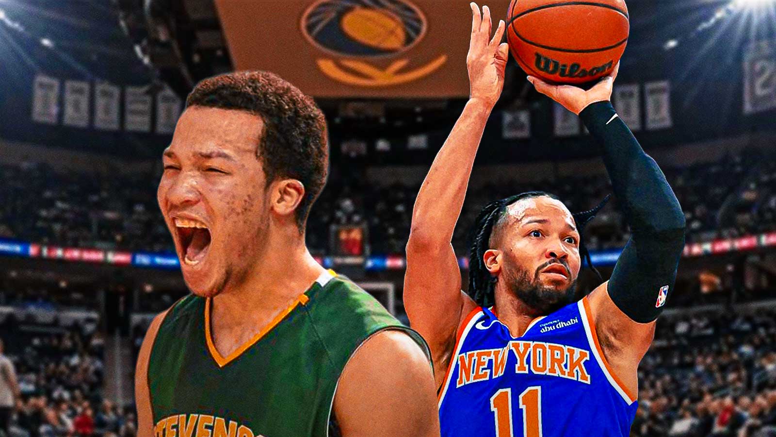 Jalen Brunson reps his high school with new Nike Kobe 4 PE