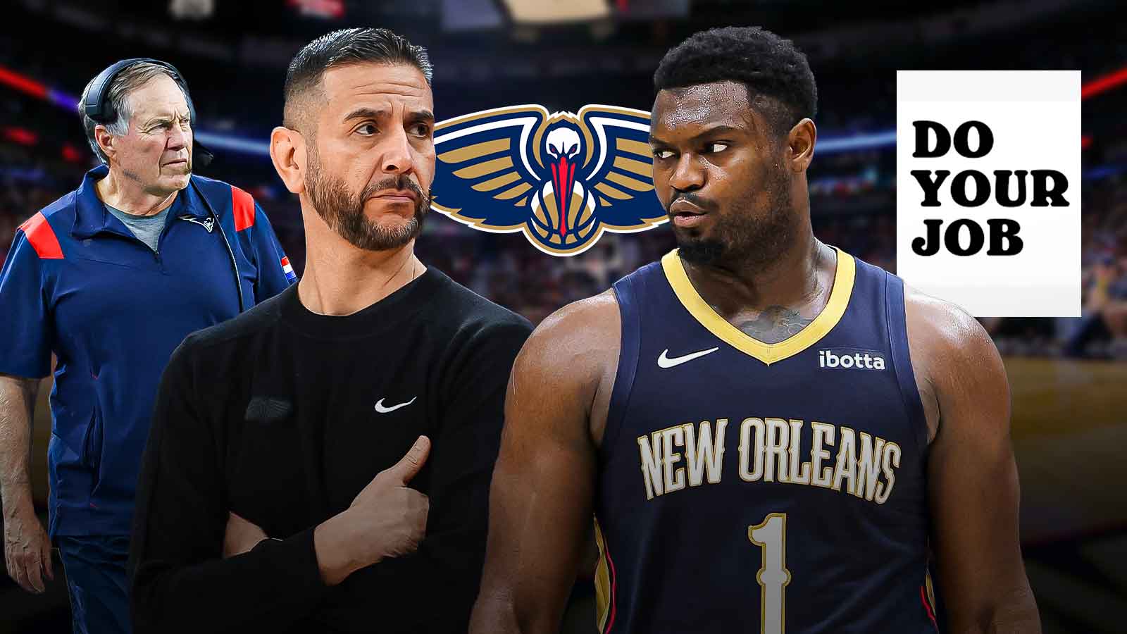 James Borrego’s Pelicans using Bill Belichick mantra to handle NBA Trade Deadline drama