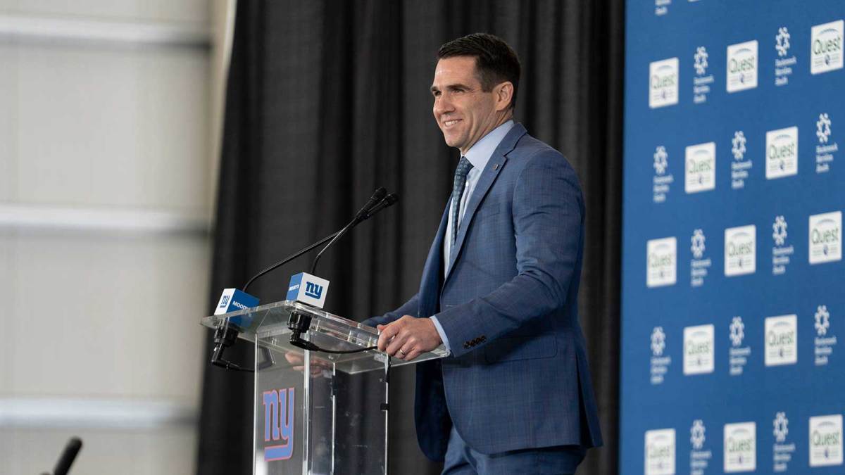 New York Giants general manager Joe Schoen.