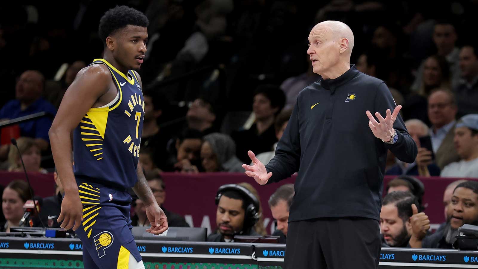 Rick Carlisle praises Pacers rookie who hit ‘shot of his life’ to seal win over Nets