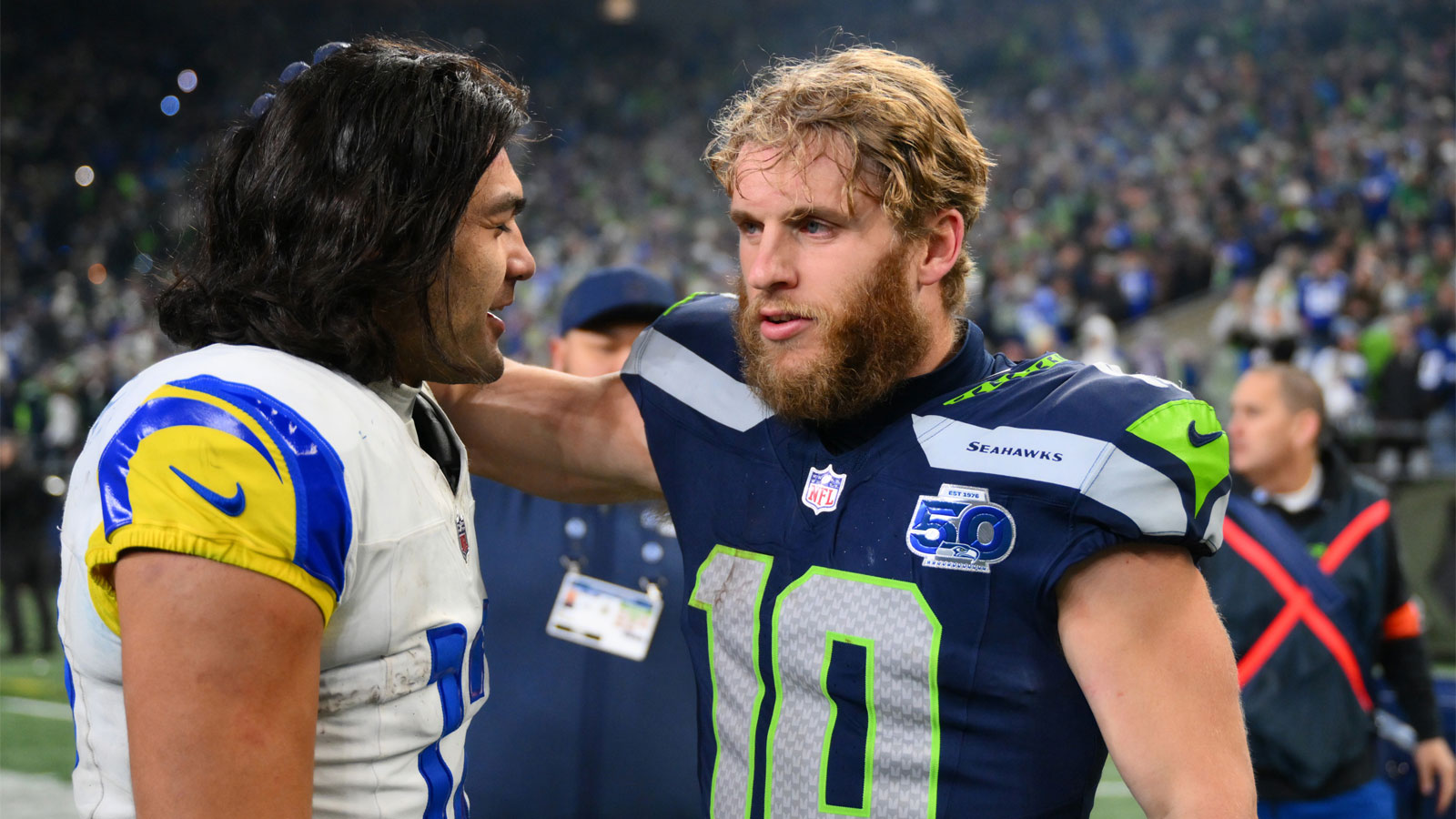 What Rams’ Puka Nacua posted about Cooper Kupp winning Super Bowl with Seahawks