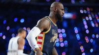 Los Angeles Lakers forward LeBron James at the 2026 NBA All-Star Game.
