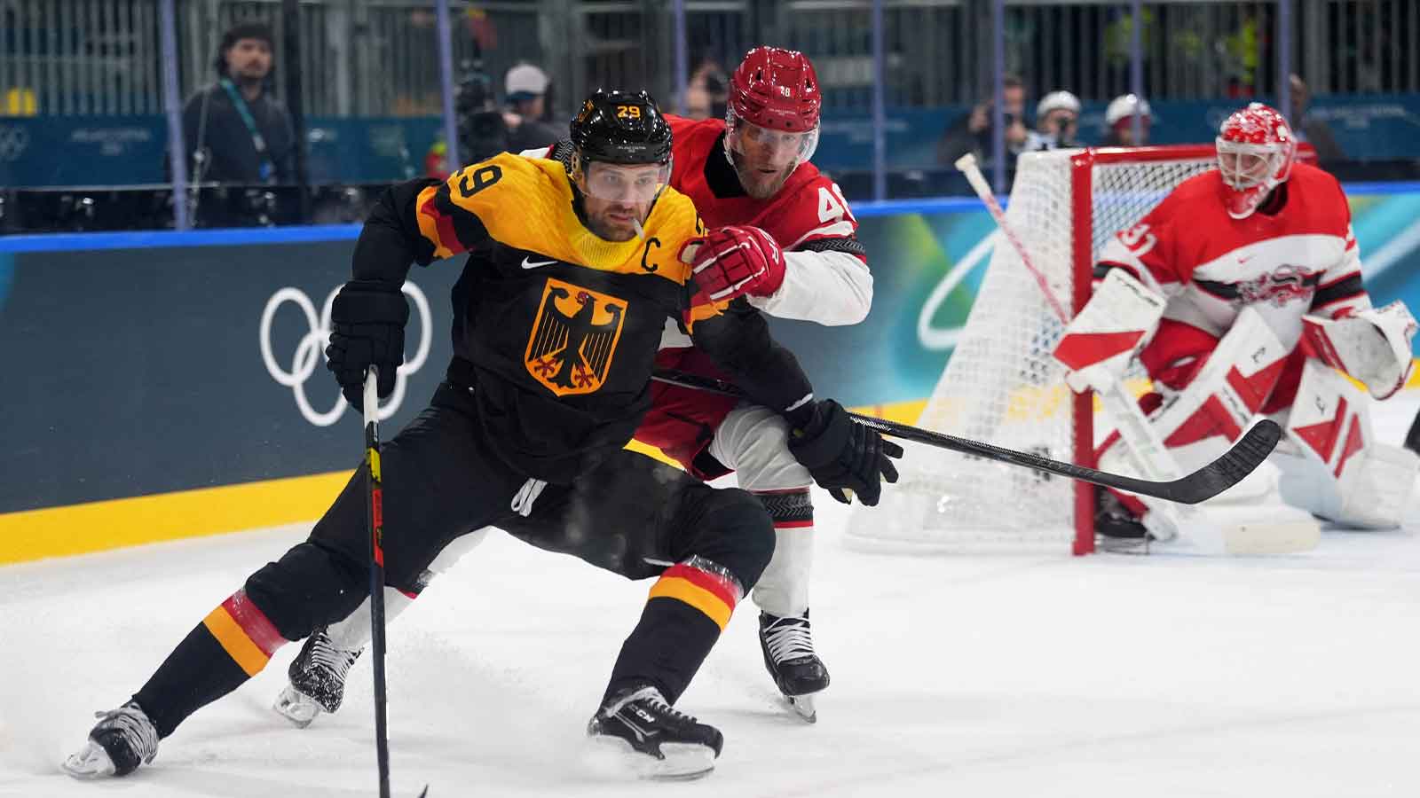 Germany’s Leon Draisaitl scores 23 seconds into Olympic debut