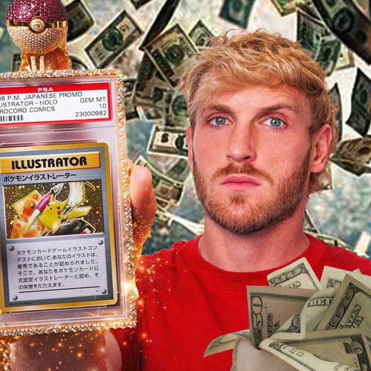 Logan Paul sells rare Pikachu card for $16.5 million