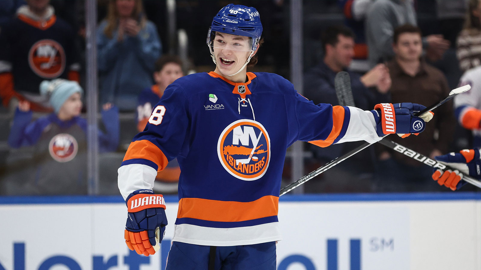 Islanders’ Matthew Schaefer reveals wholesome Olympic break gig