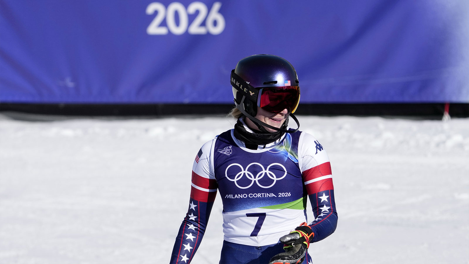 Mikaela Shiffrin’s ‘I f***ing won’ mic drop after winning slalom Olympic gold