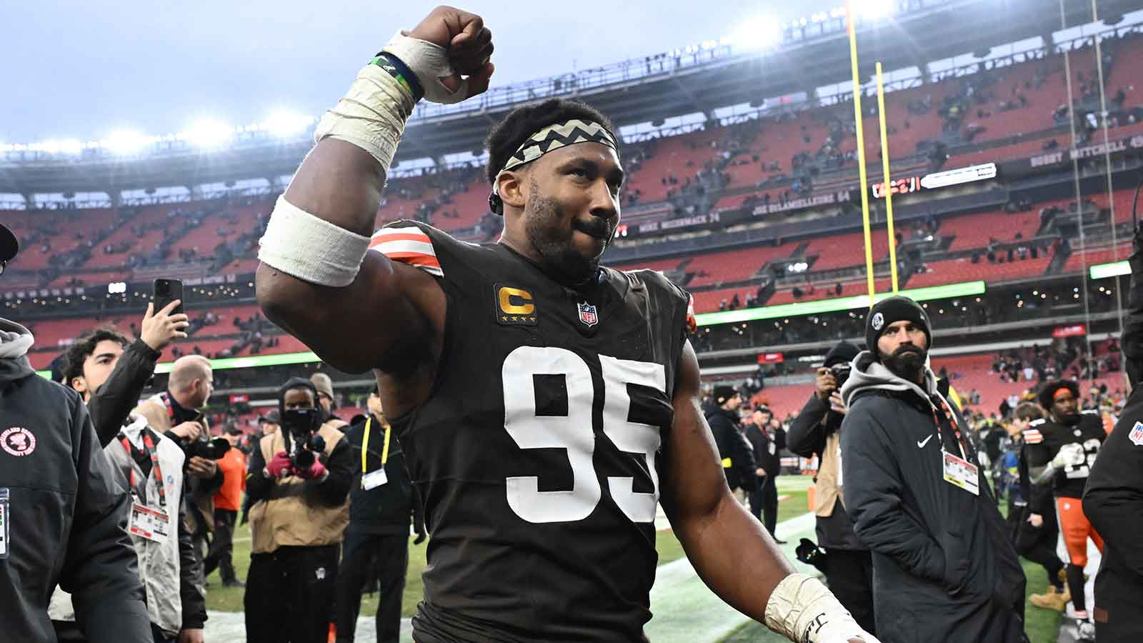 Browns’ Myles Garrett drops simple goal for 2026 season