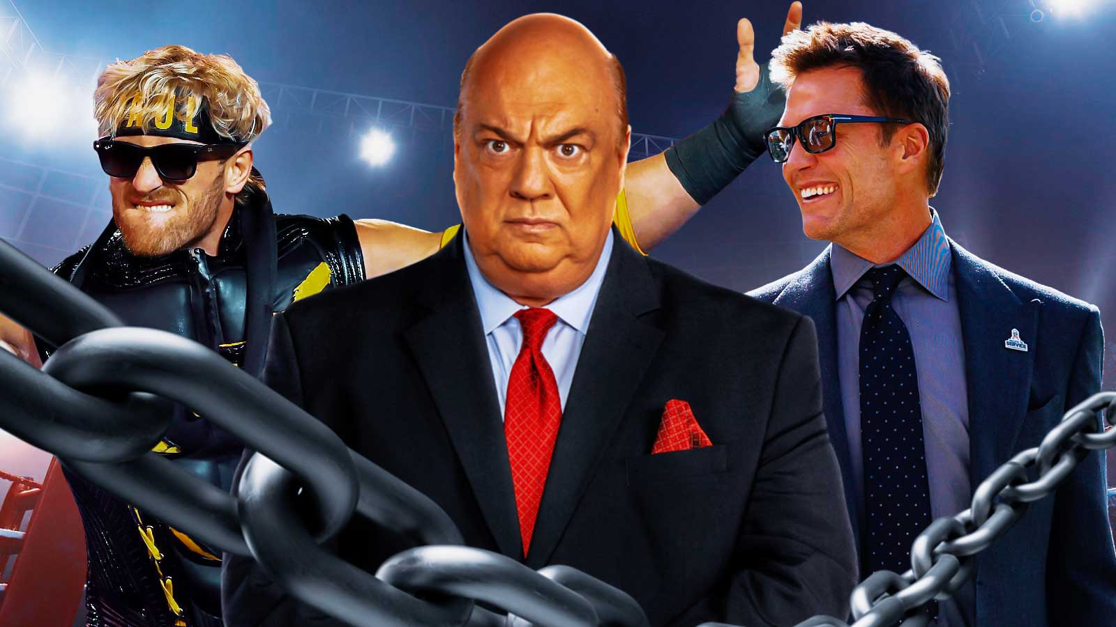 WWE’s Paul Heyman sends Tom Brady warning after ‘cute’ Logan Paul shade