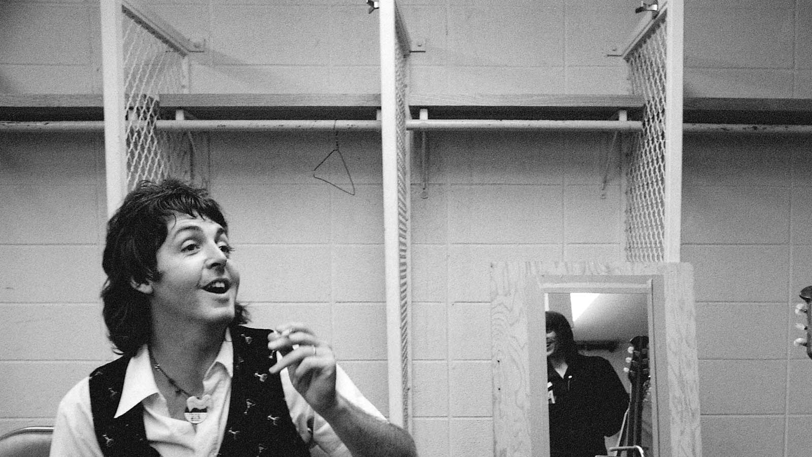 Paul McCartney in Man on the Run.