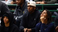 Chris Paul in attendance during the HoopHall West Tournament at Skyline High School.