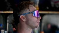 New York Mets first baseman Pete Alonso (20) watches the action from the dugout against the Detroit Tigers in the fourth inning at Comerica Park.