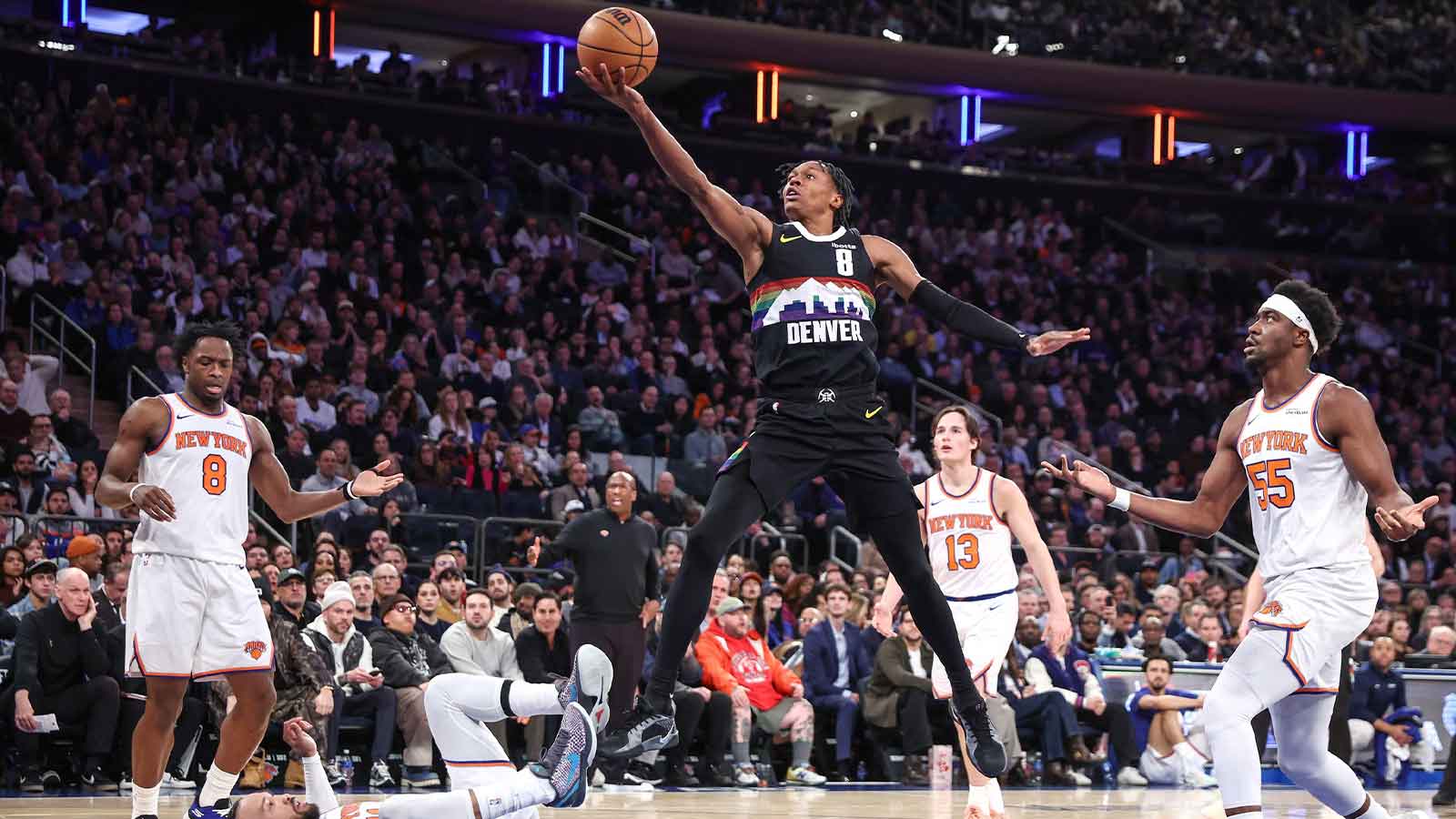 Nuggets’ Peyton Watson to miss ‘extended time’ with hamstring strain