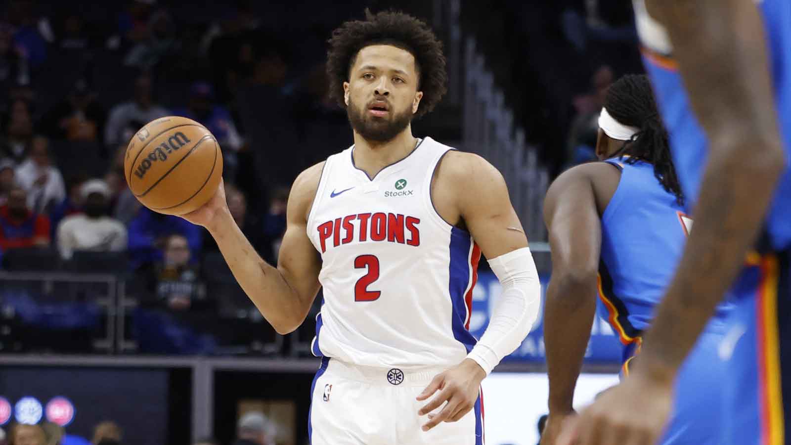 Pistons’ Cade Cunningham leaves kids in a frenzy after beating Thunder