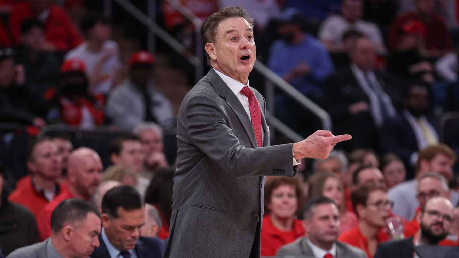 Rick Pitino’s 1-minute media session says it all about brutal UConn loss