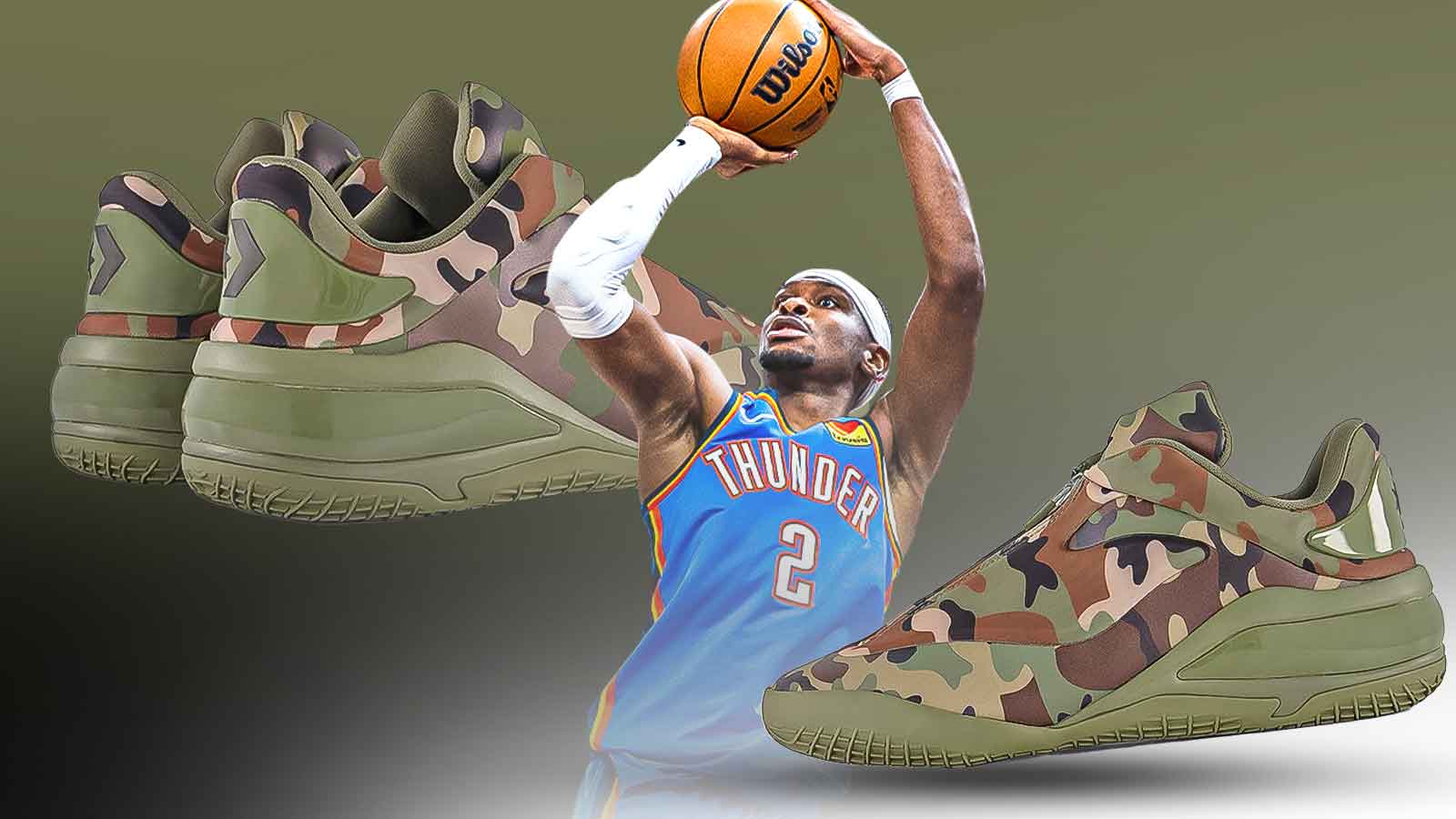 Shai Gilgeous-Alexander debuts Converse SHAI 001 ‘Camo’