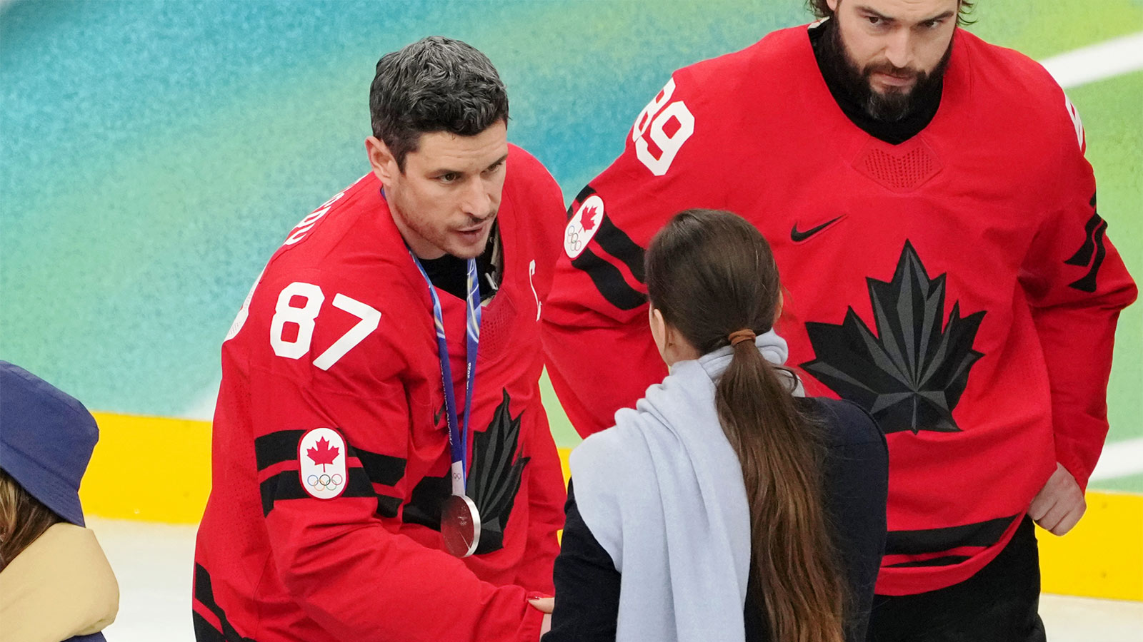 Sidney Crosby’s face after missing the Canada loss to Team USA says it all