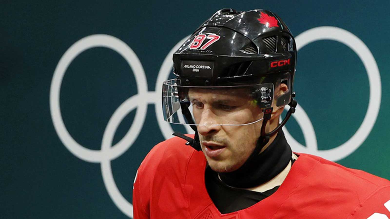 Sidney Crosby a game-time decision against Team USA at the Olympics