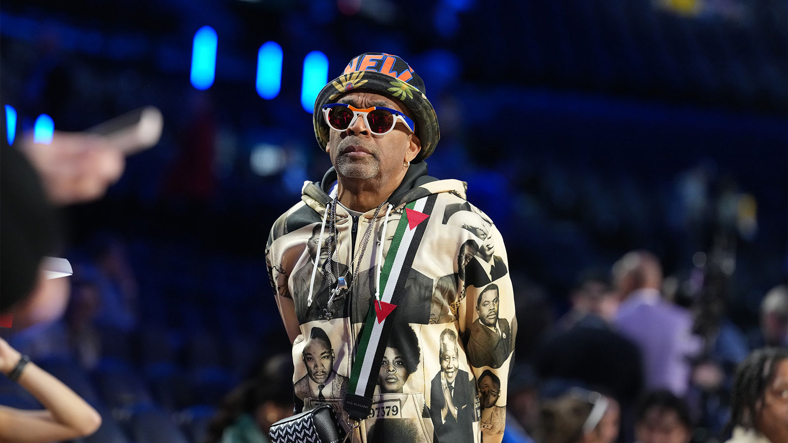 Spike Lee denies pro-Palestinian clothing he wore at All-Star Weekend was a shot at Deni Avdija