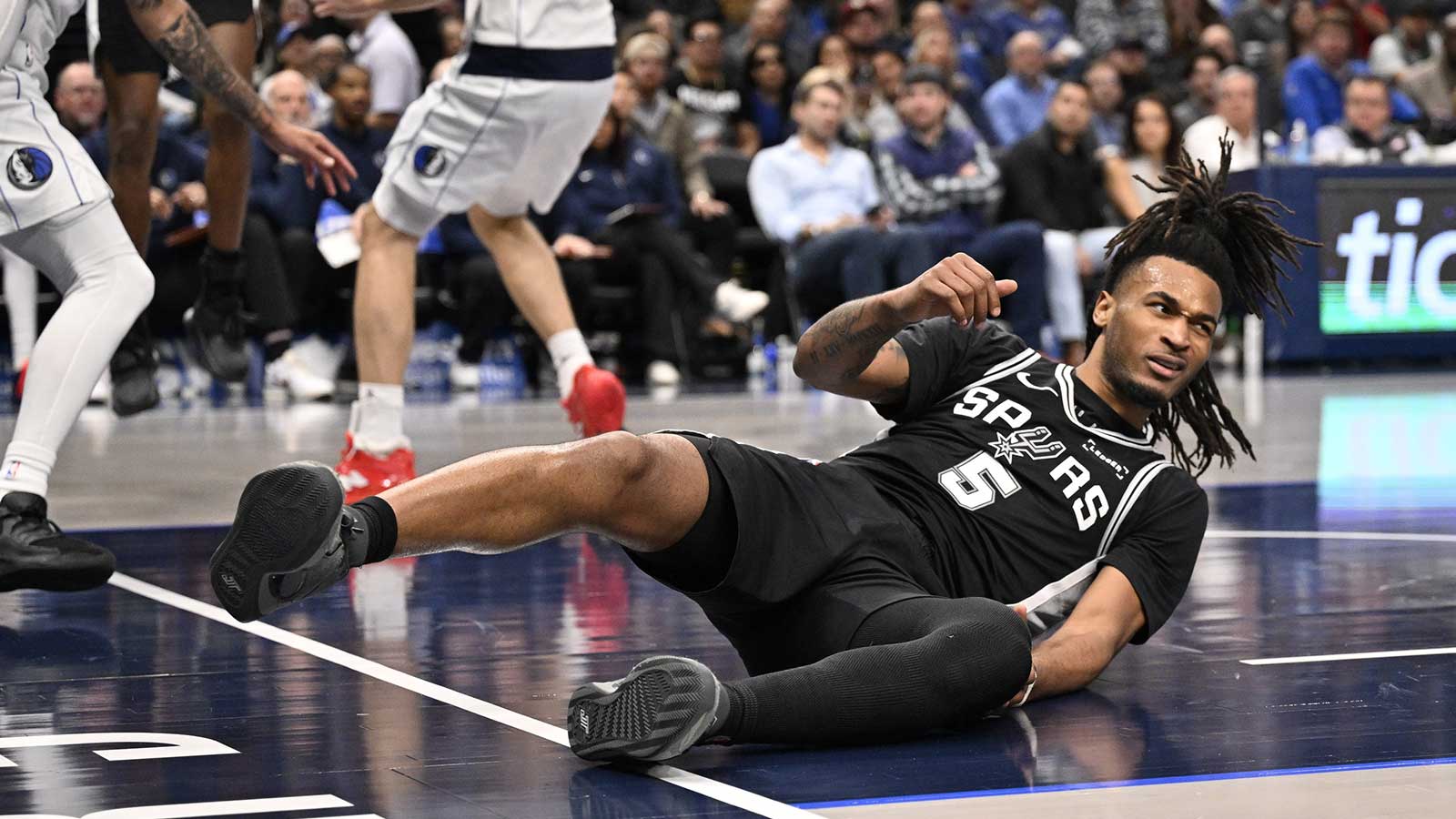 Why Spurs’ Stephon Castle had new bench role vs. Mavericks