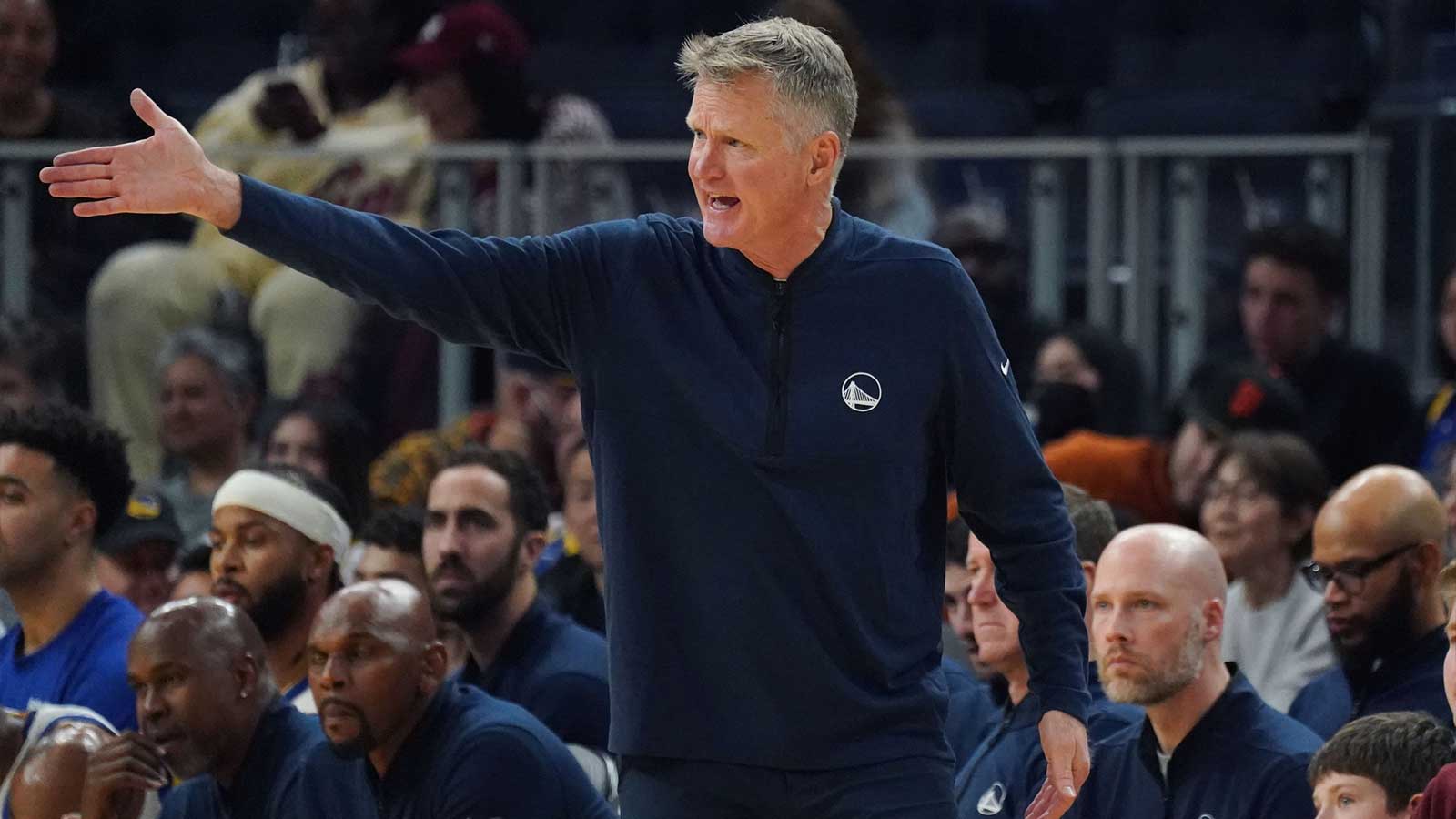 Steve Kerr’s ‘championship’ mic drop after Warriors’ stunning Suns comeback