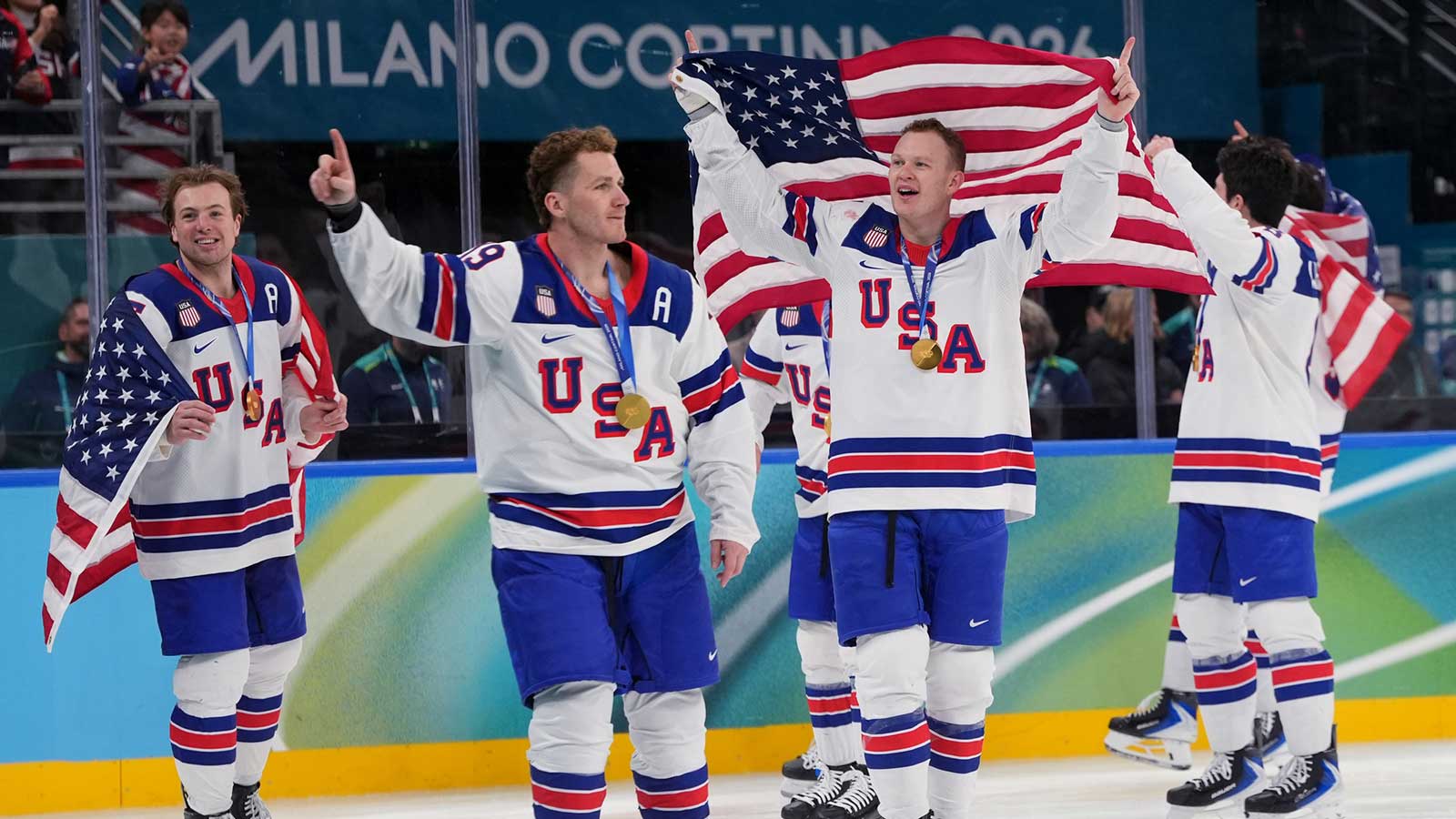 Team USA stars honor Johnny Gaudreau after beating Canada for Olympics gold