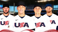 Aaron Judge, Tarik Skubal, Paul Skenes and Bobby Witt Jr.
