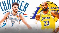 Thunder Lakers prediction, NBA odds