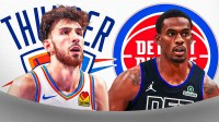 Thunder Pistons prediction, NBA odds