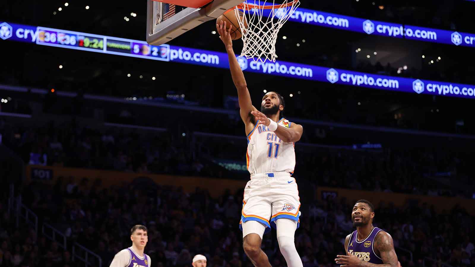 Isaiah Joe’s elite shooting leads Thunder bench production amid SGA’s absence