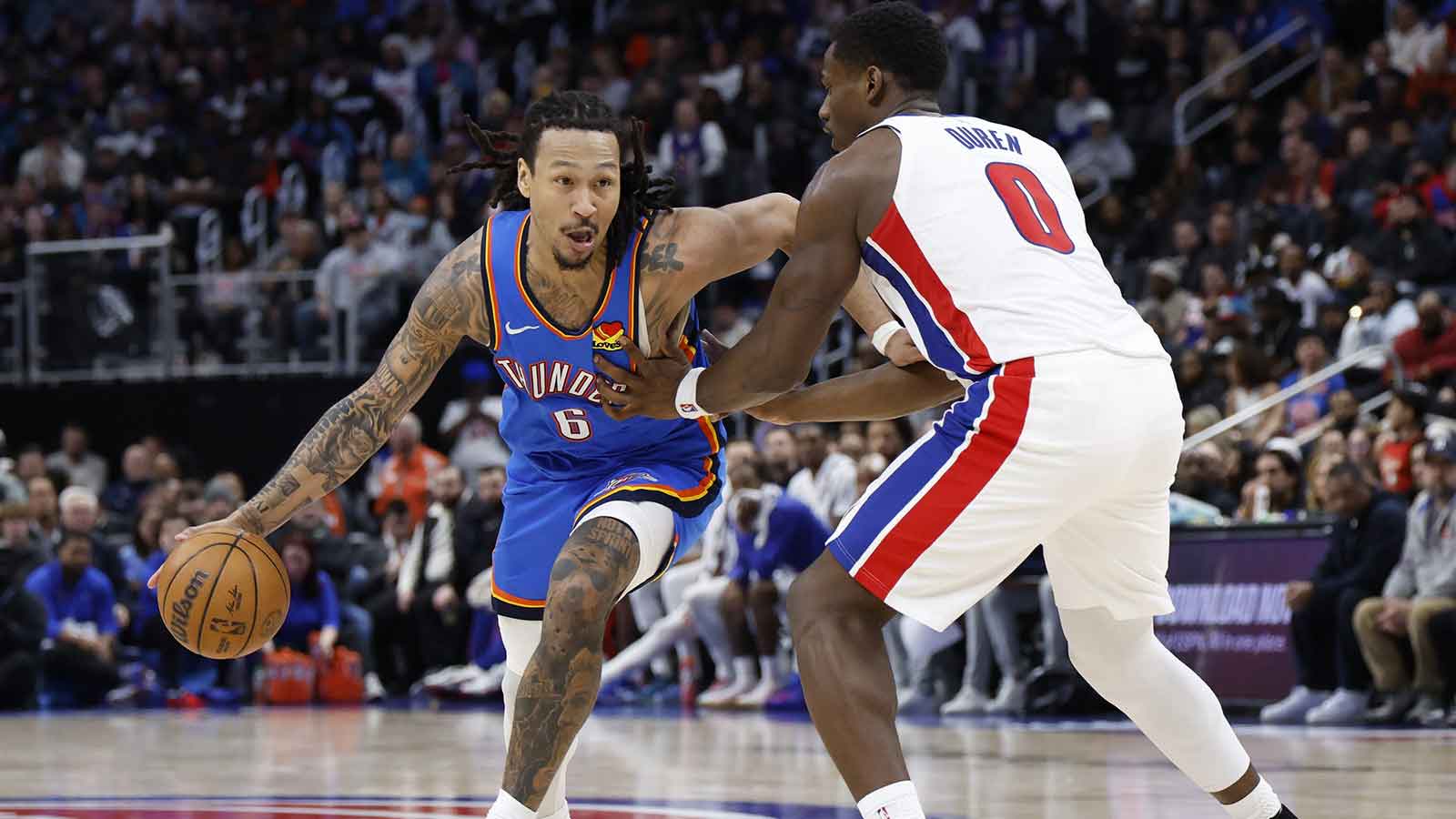 Thunder’s Jaylin Williams toughness gets ‘unreal’ endorsement from Mark Diagneault