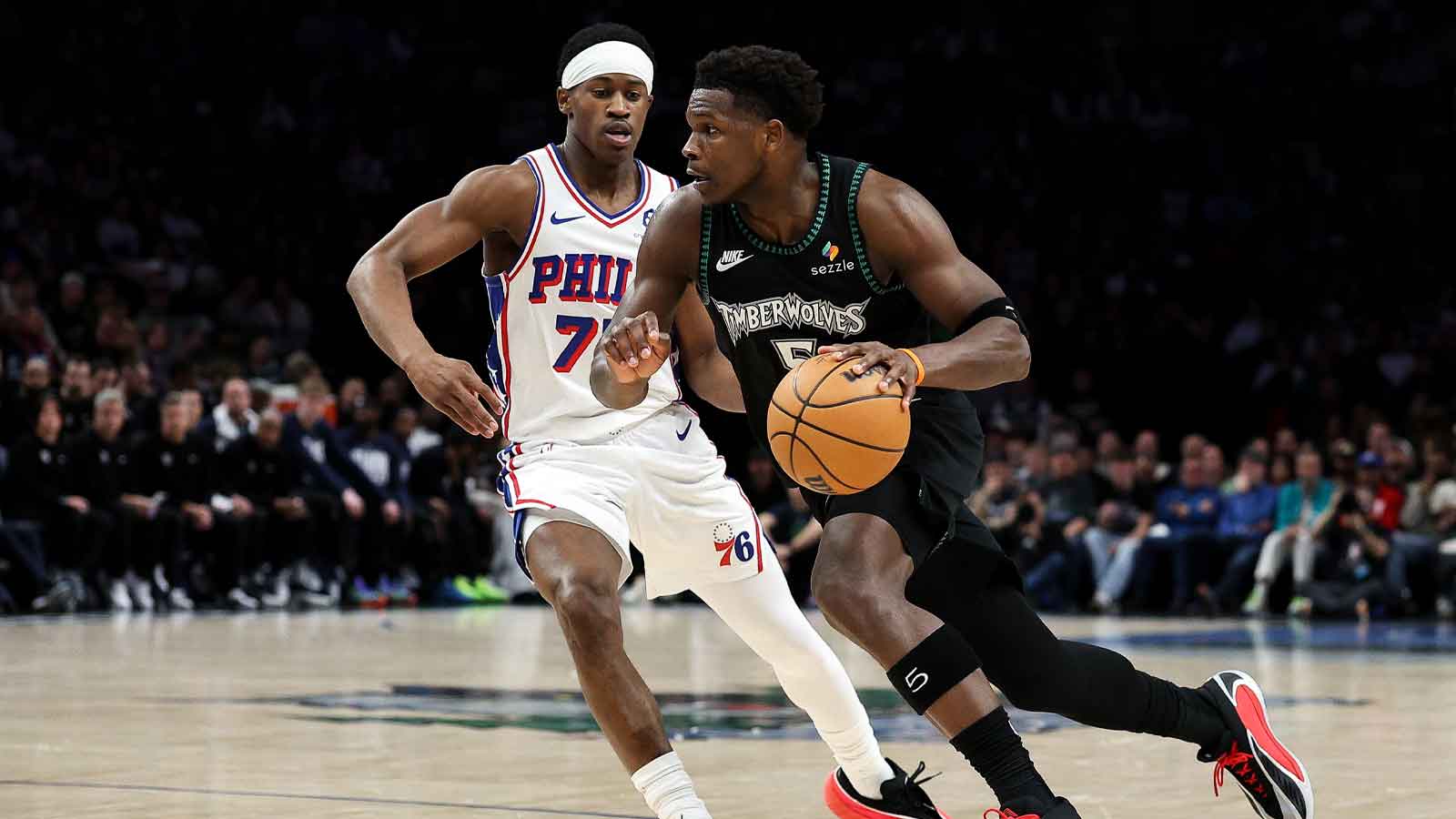 Anthony Edwards calls Timberwolves ‘all out of whack’ after 76ers loss