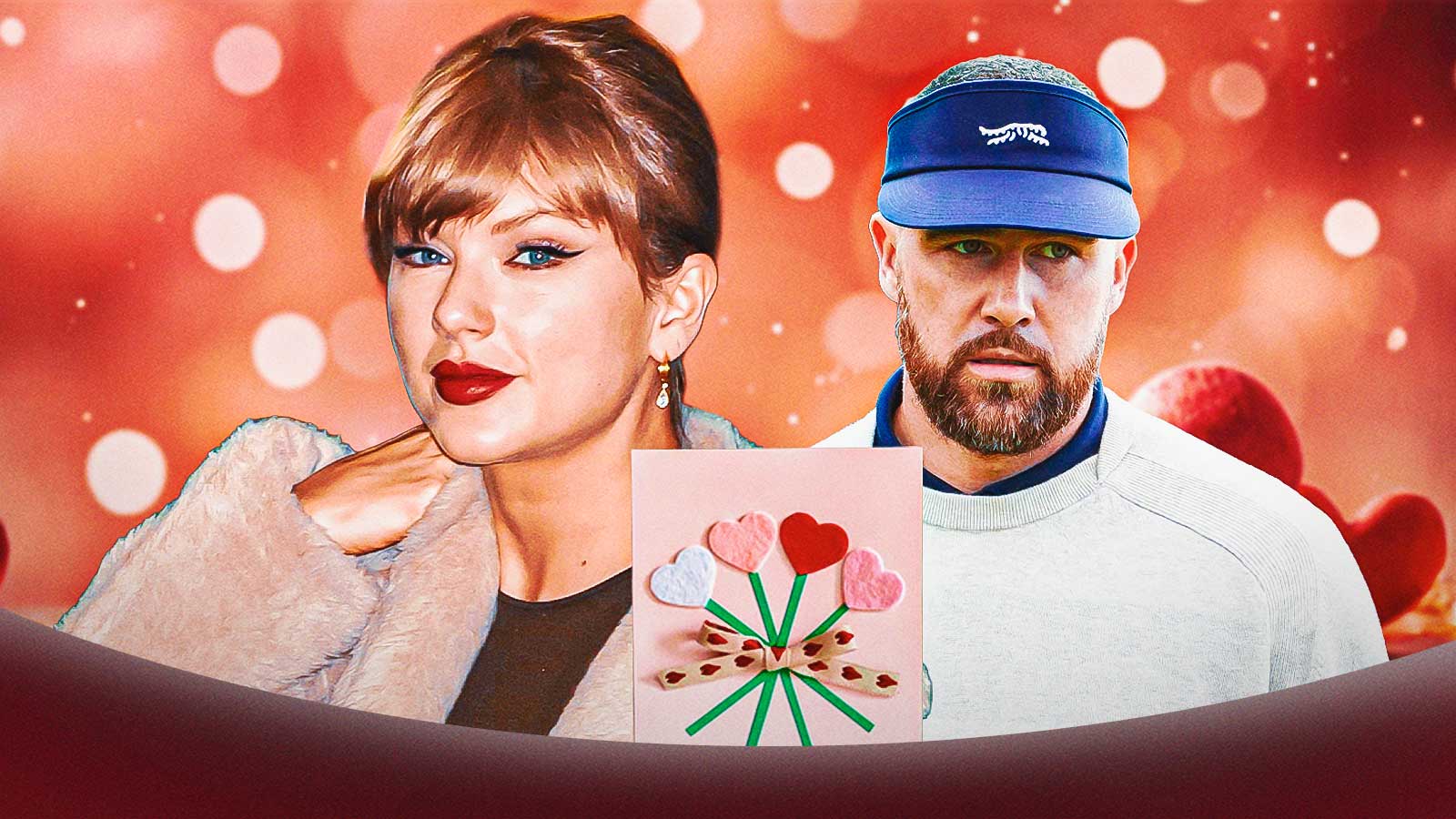Travis Kelce references Taylor Swift in flirty Valentine’s Day card
