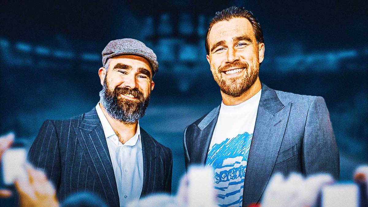 Travis Kelce and Jason Kelce