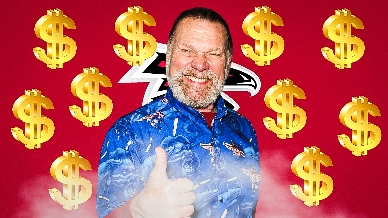 Falcons reveal WWE legend Jim Duggan reveals 1977 paycheck from short-lived NFL career