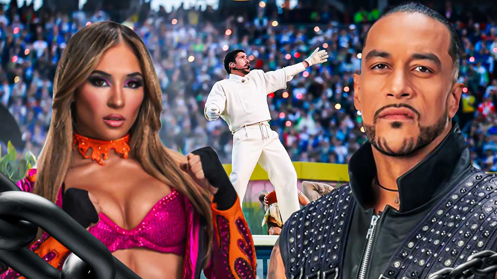 WWE’s Damian Priest, Lola Vice got lit to Bad Bunny’s Super Bowl Halftime Show