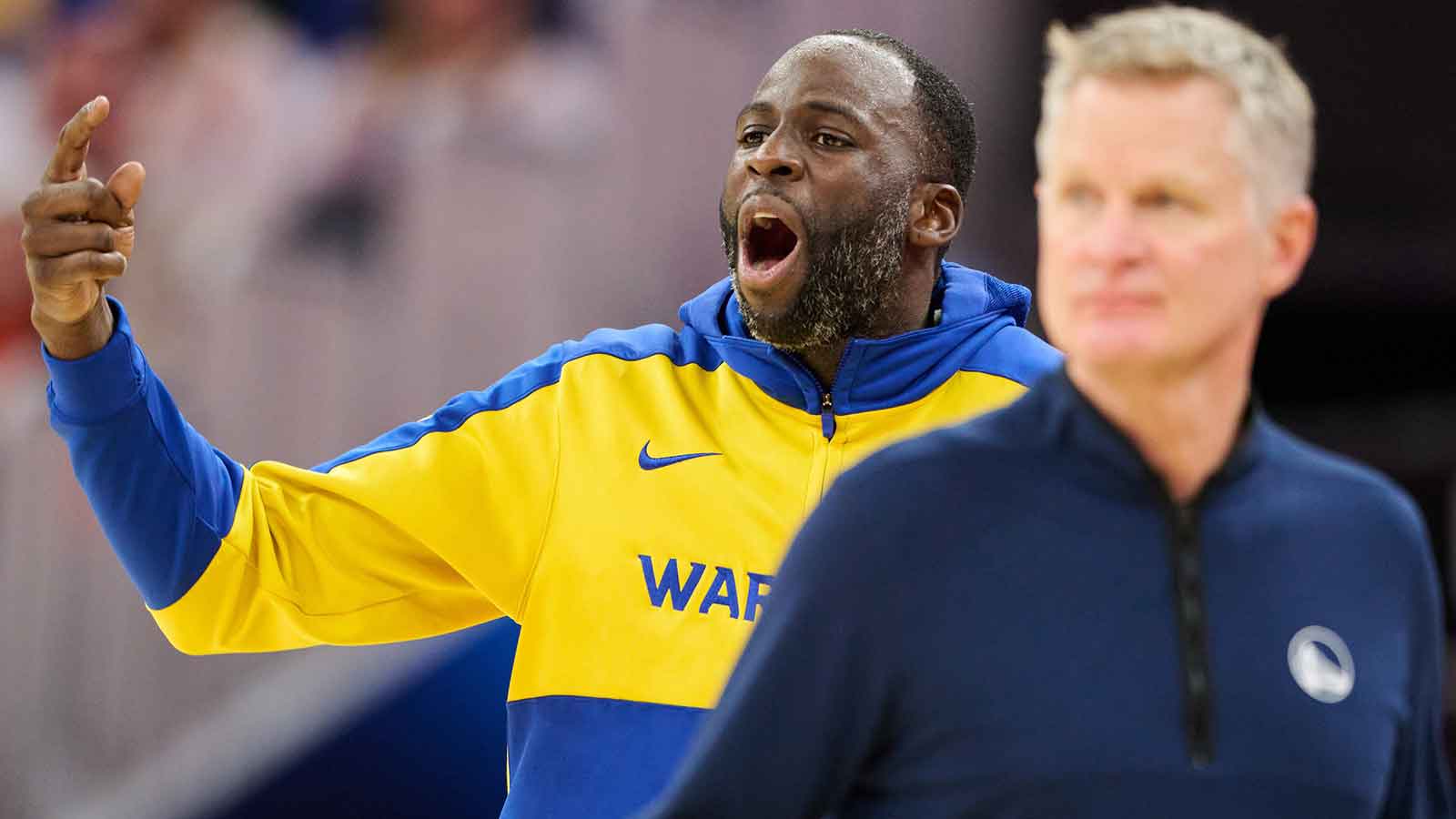Warriors’ Steve Kerr cracks joke about Draymond Green yelling matches