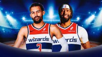 Trae Young, Anthony Davis smile in Wizards jerseys