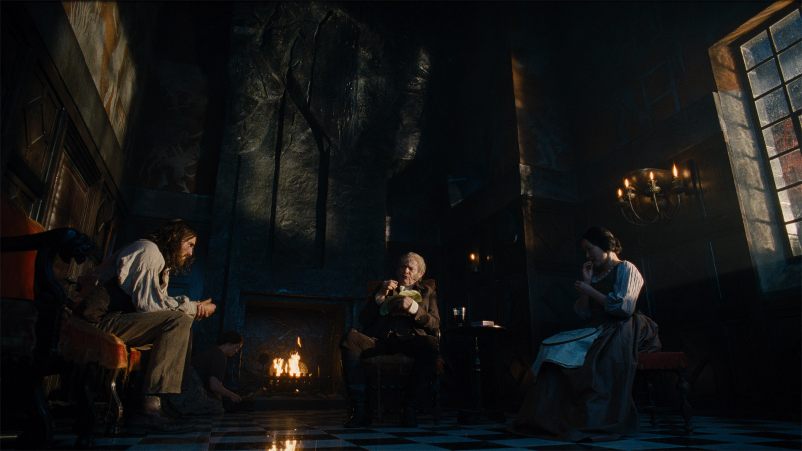 Jacob Elordi, Martin Clunes, and Margot Robbie.