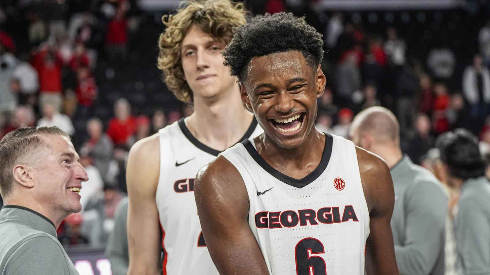 Georgia basketball fans over the moon after upsetting Alabama