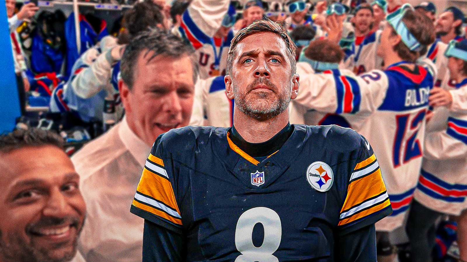 Aaron Rodgers calls out Kash Patel over Team USA Hockey celebration