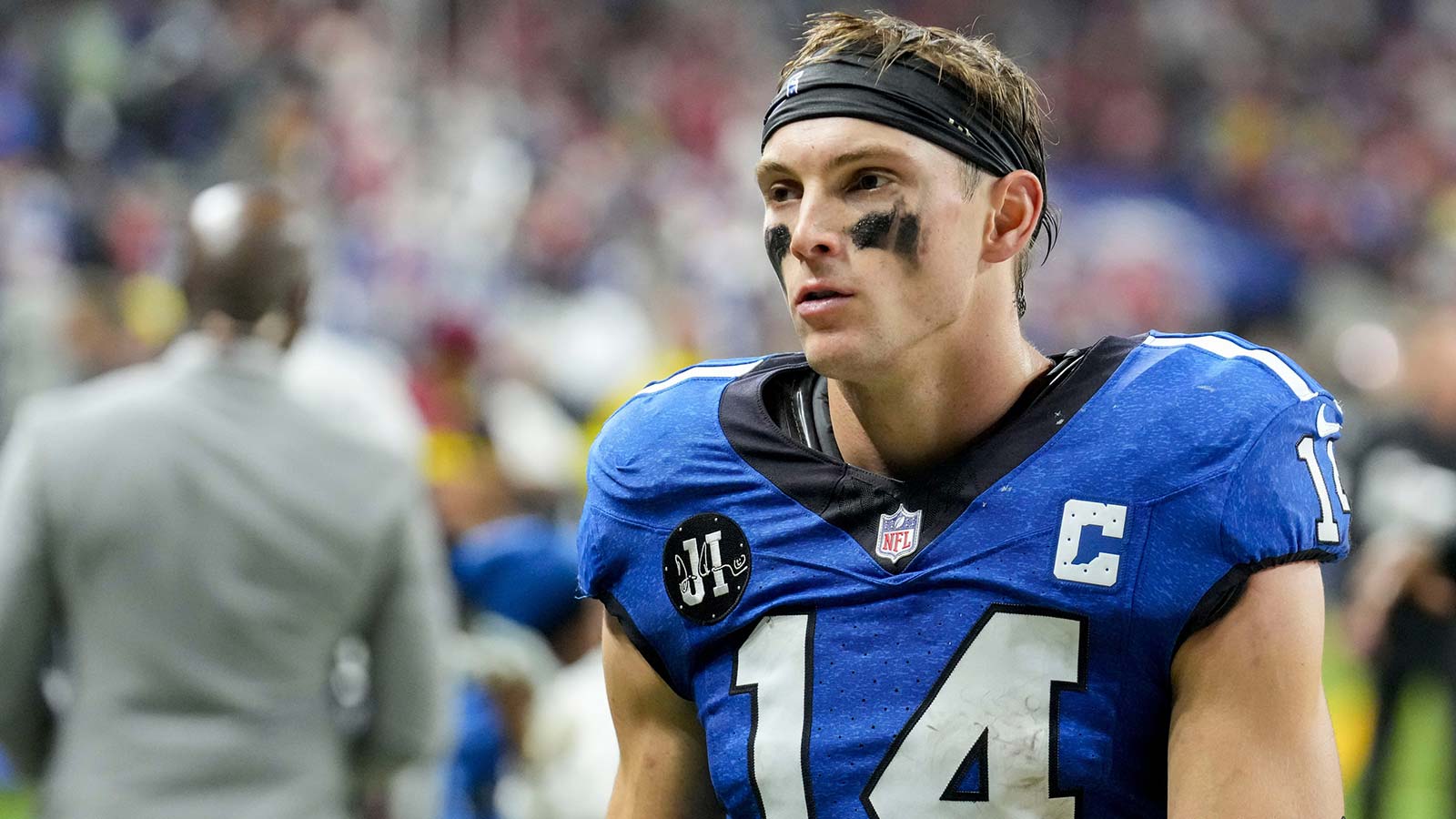 Colts’ Alec Pierce reacts to Sauce Gardner’s successful campaign to keep WR