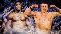 Anthony Joshua with Oleksandr Usyk