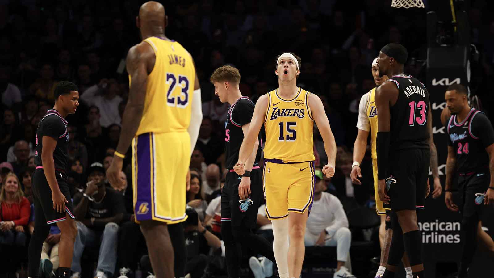 Lakers’ Austin Reaves reveals how LeBron James led by example in win over Heat
