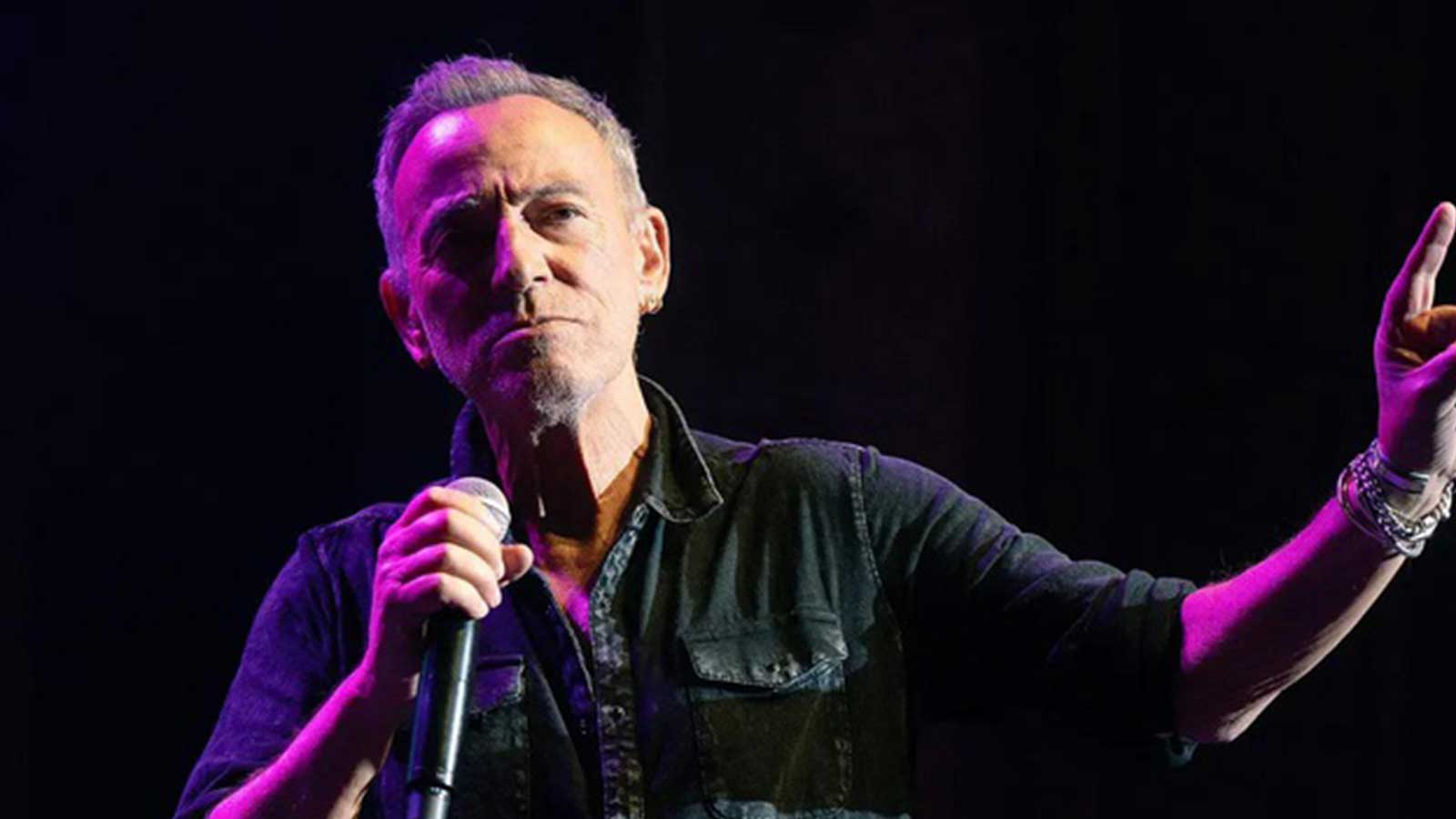 Bruce Springsteen before his 2026 tour with the E Street Band.