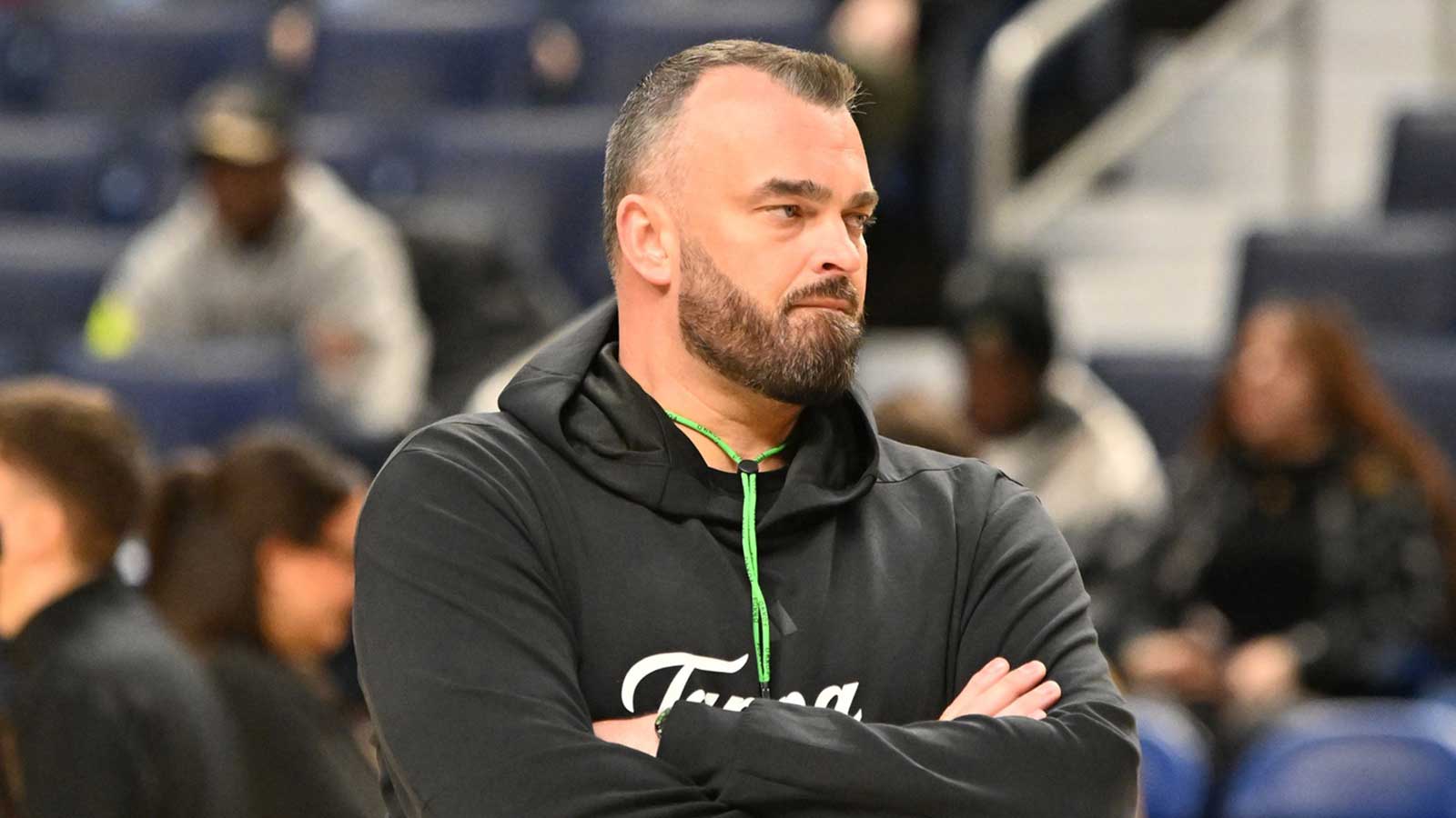 Did Bryan Hodgson drop a hint about leaving USF after March Madness?