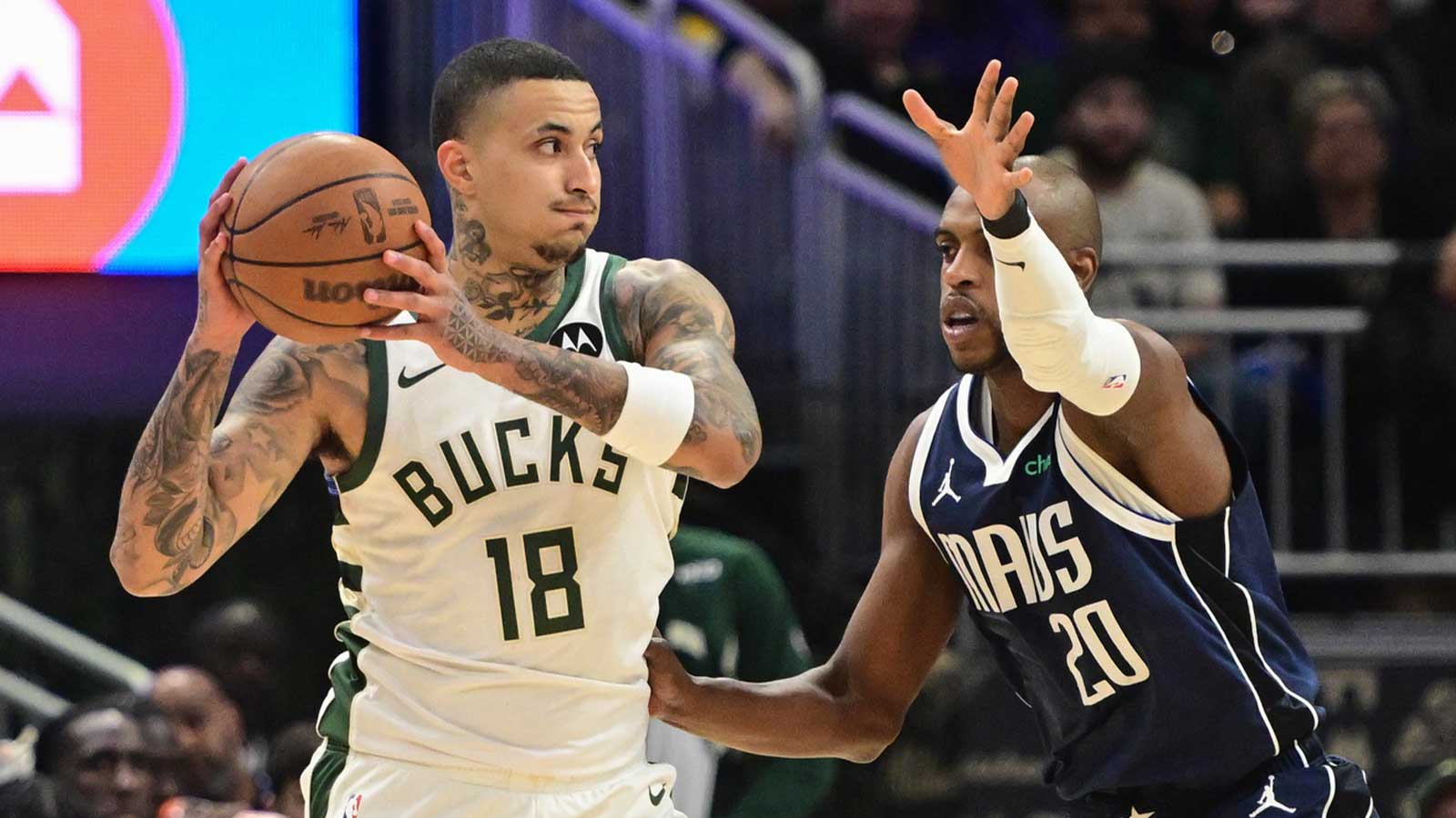 Bucks forward Kyle Kuzma’s heartfelt reaction to Alex Antetokounmpo’s NBA debut